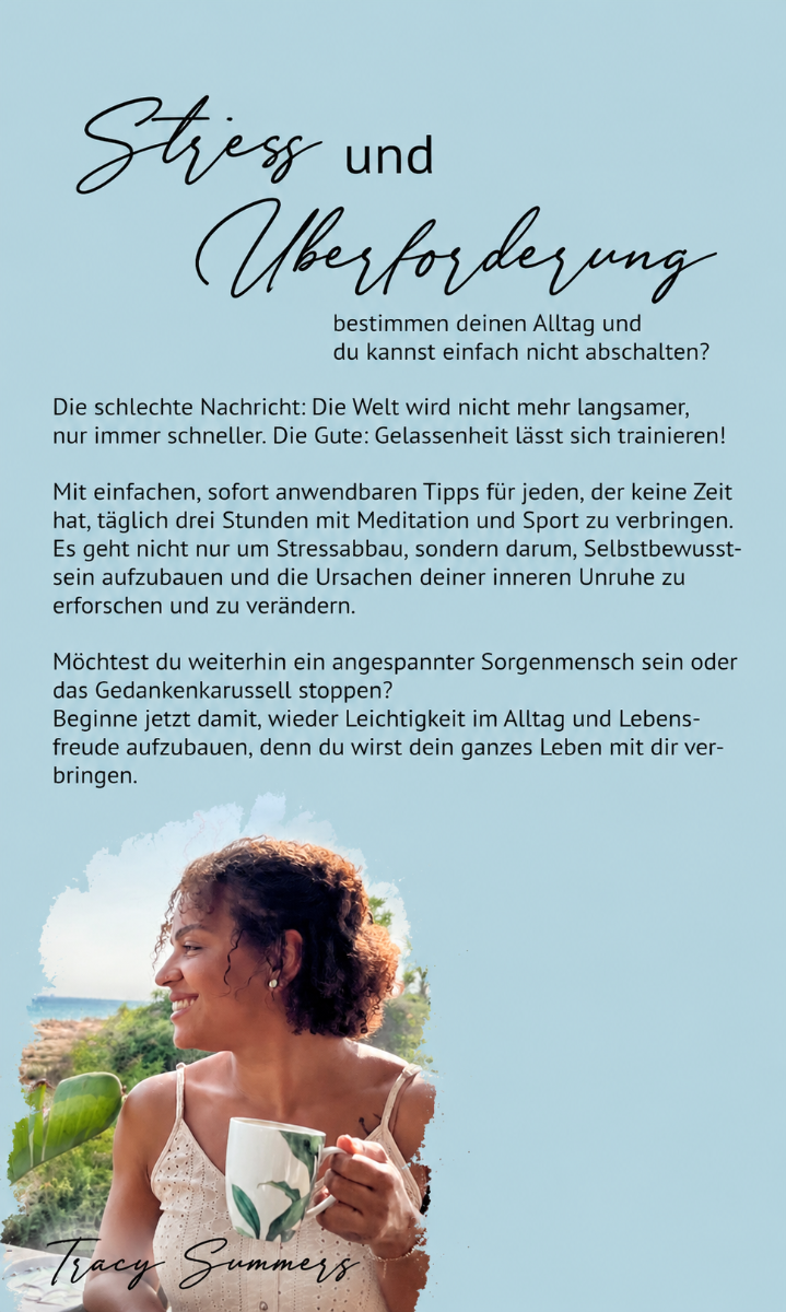 Buchcover: Gelassenheit leben, Rückseite